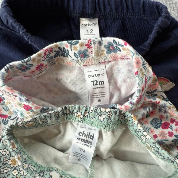 Carter Toddler Girl Pants Size 12 Month - Picture 2 of 2